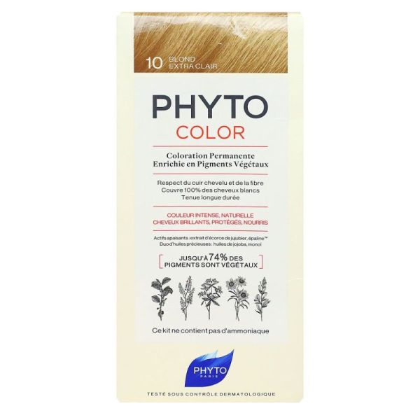Phyto Coloration Permanente 10
