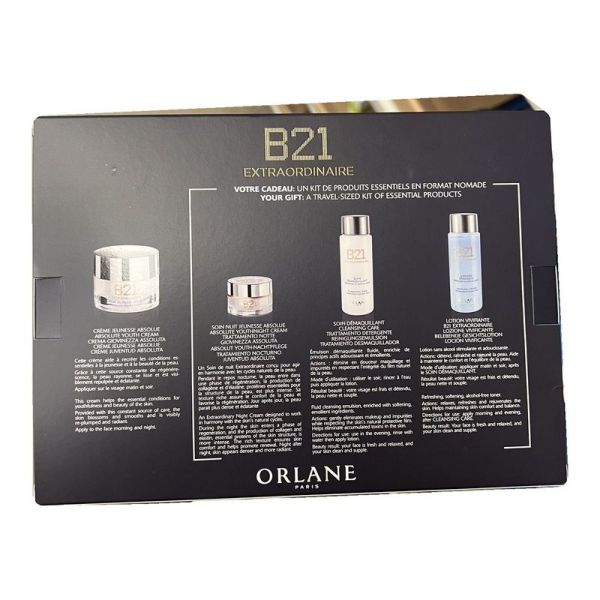 Coffret Le Rituel Longévité Crème Jeunesse Absolue B21 Extraordinaire - 50 ml + 9 ml + 60 ml + 60 ml