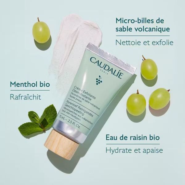 Crème Exfoliante Désincrustante Vinoclean - 75 ml