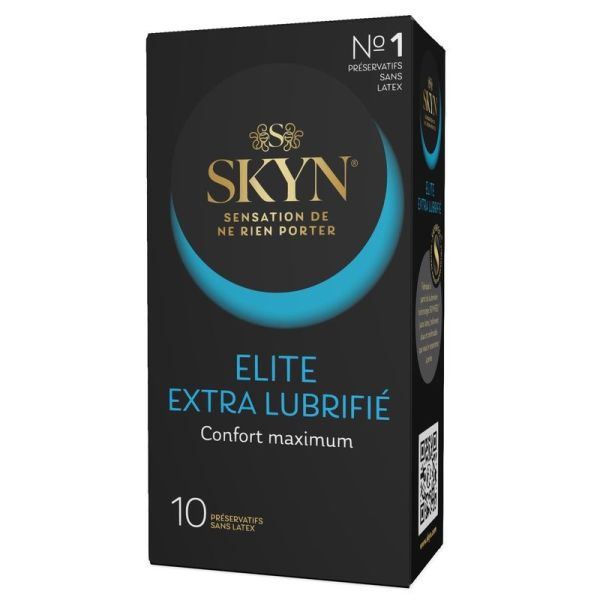 Skyn Extra Lubrifié Préservatifs sans latex - 10 préservatifs