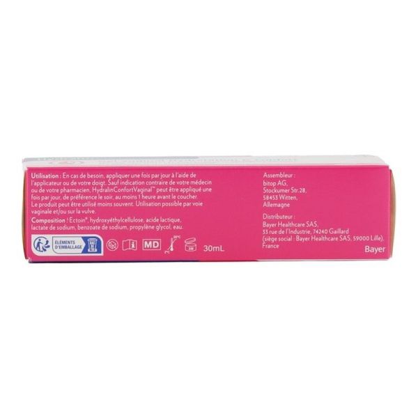 Confort Vaginal - Gel Hydratation et Confort - 30 ml