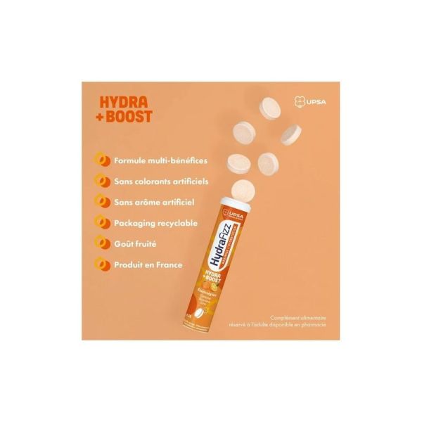 Hydra +Boost - 16 comprimés effervescents