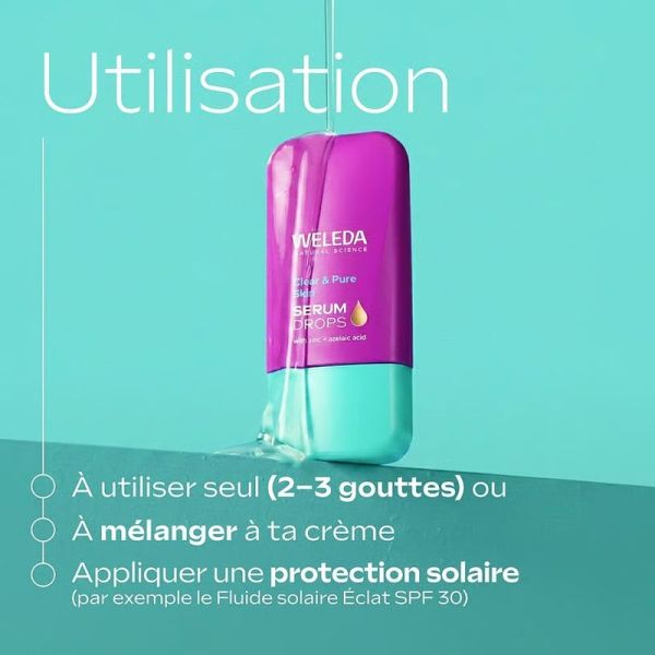 Sérum Booster Purifiant Clear & Pure DROPS - 30 ml