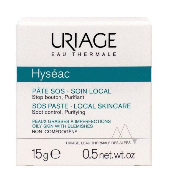 Uriage Hyséac pâte sos soin local 15g