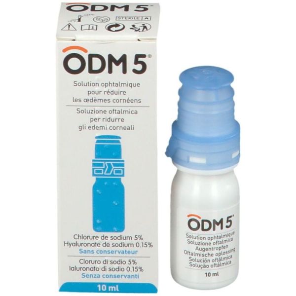 ODM 5 Solution Ophtalmique Pour Oedemes Corneens - 10 ml