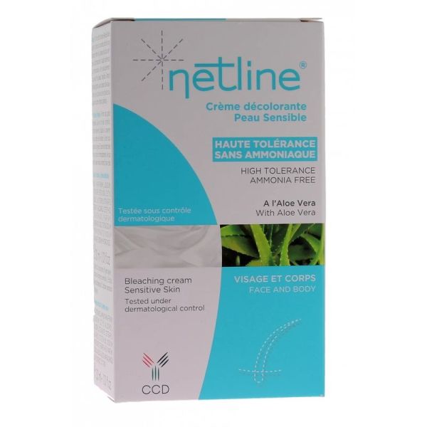 Crème Décolorante Peau Sensible Visage et Corps - 2 x 30 ml