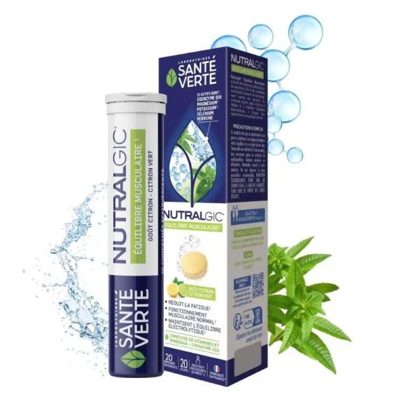 NUTRALGIC Équilibre Musculaire - 20 comprimés effervescents