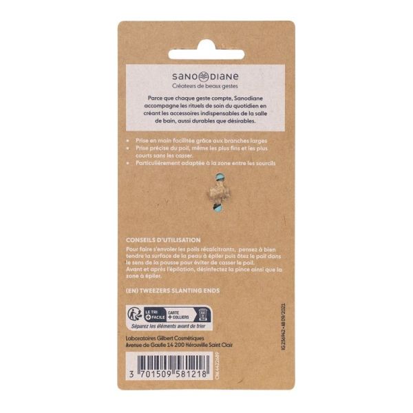 Sanodiane Pince à Épiler Papillon - Bleu