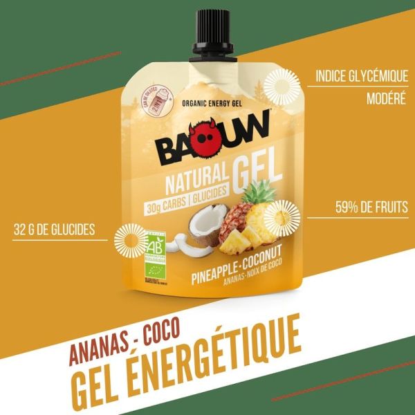 Energy Gels Pineapple - Coconut - 85 g