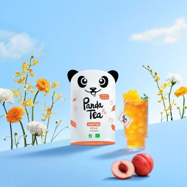 Iced Tea Detox - Pêche - 28 sachets