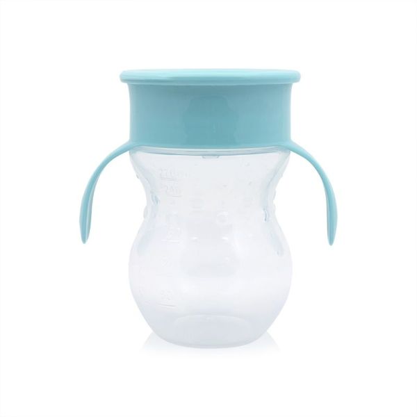 Non-Spill Cup 360 degrees Baby Care - blue