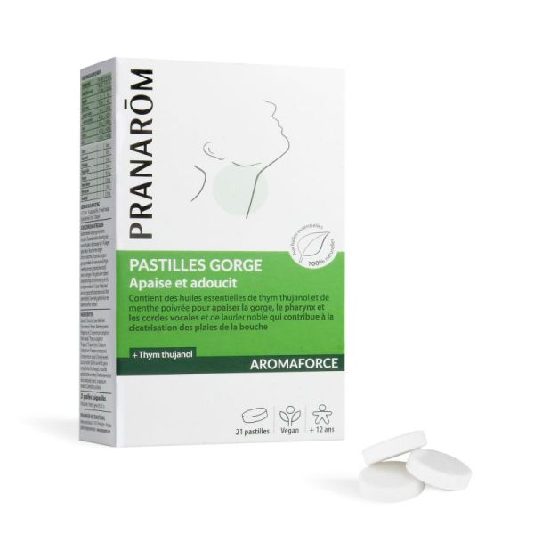 Pranarom Aromaforce Pastille Apaisant X21