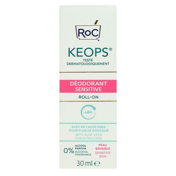Roc Keops Deo Bille Peaux Sensibles