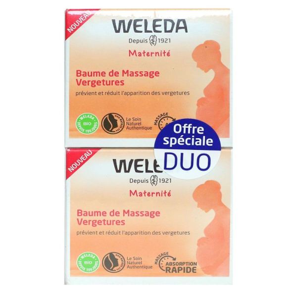 Weleda Maternite Duo Baume Vergetures