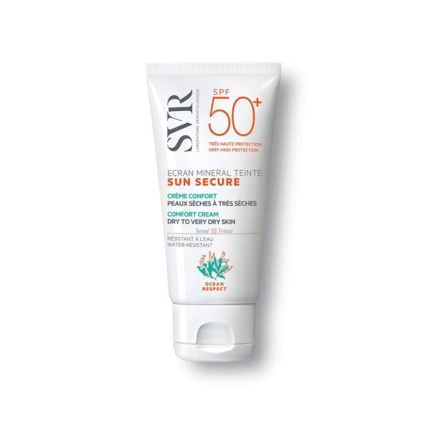 Écran Minéral Teinté Peaux sèches à très sèches SUN SECURE - 60 g