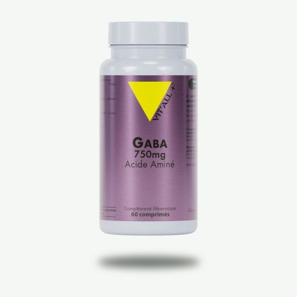 Vital Gaba 750Mg 60 Cp