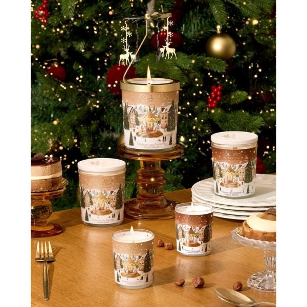 Bougie Parfumée Noël - Croquant aux Amandes - 180 g