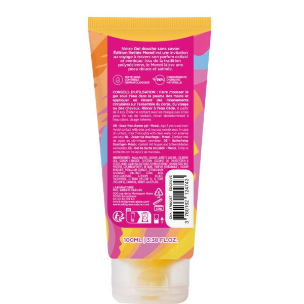 Mkl Gel Douche 100Ml  Monoi Ed Limitee