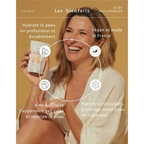 Acide Hyaluronique 300mg - 30 gélules
