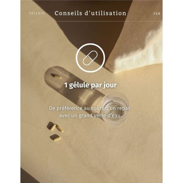 Fer Bisglycinate - 30 gélules
