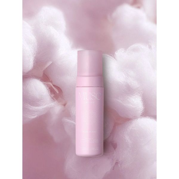 Mousse nettoyante intime au Musc Blanc - 150 ml