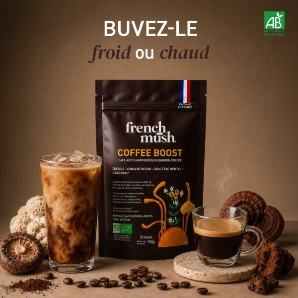 Coffee Boost Boisson AB - 100 g 20 doses