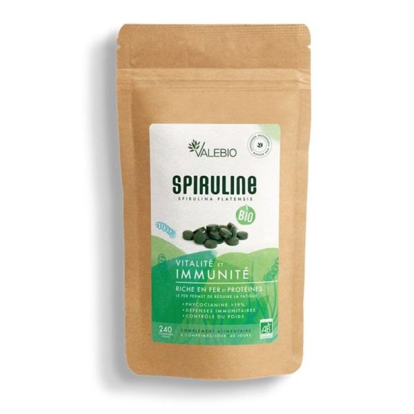 Spiruline Bio Super Food - 240 comprimés
