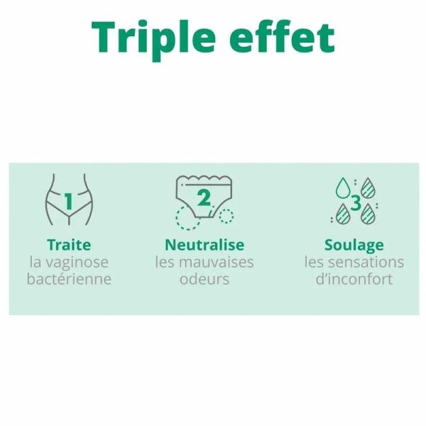 Vaginose bactérienne Gel vaginal unidoses - 7 tubes de 5 mL