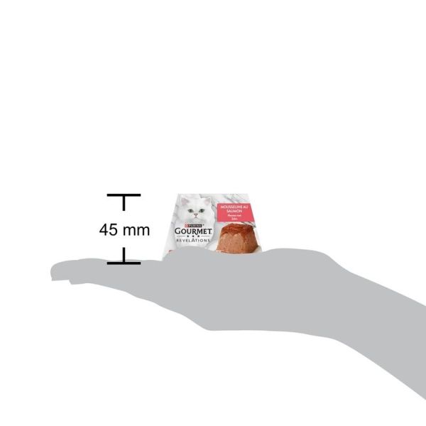 Gourmet Revelations Mousselines au Saumon - Chat adulte 57 g