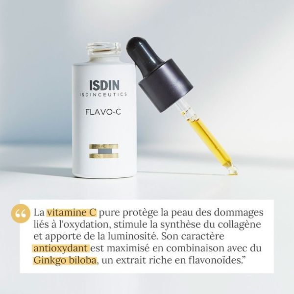 Flavo-C Sérum Antioxydant Isdinceutics Rejuvenate - 30 ml