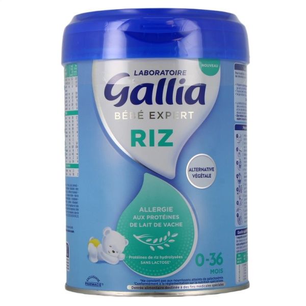 Bébé Expert Riz - 0-36 mois - 800 g