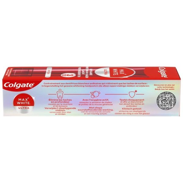 Max White Ultra Dentifrice Effet Immédiat - 75 ml