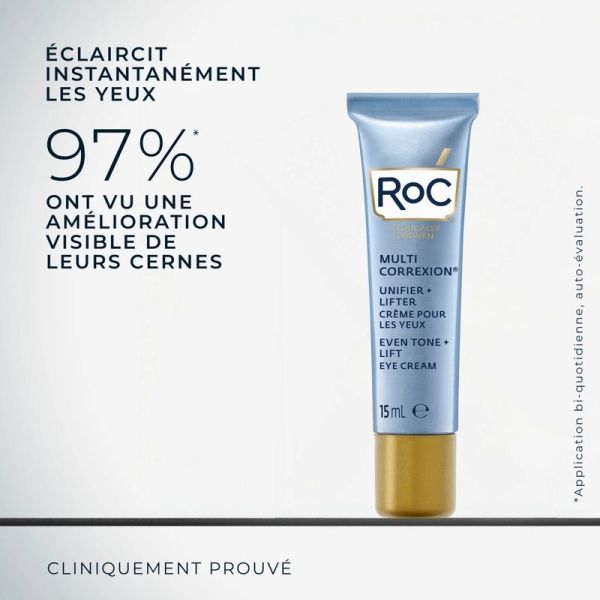 MULTI CORREXION Unifier + Lifter Crème pour les yeux