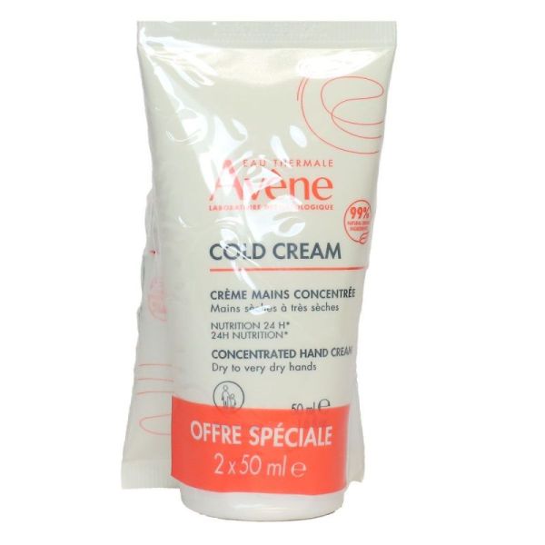 Avene Cold Cream Mains Duo 50Mlx2