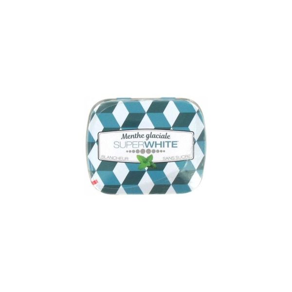 Pastilles Fraicheur SUPERWHITE - Menthe Glaciale - 50 pastilles