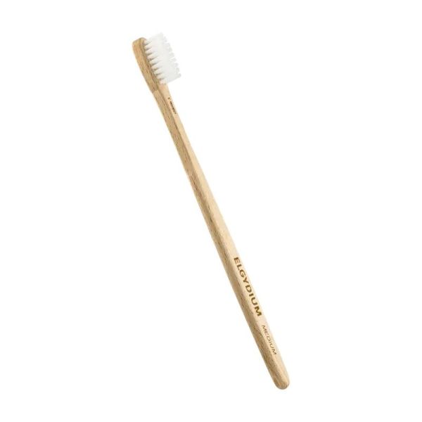 brosse à dents Éco-conçue en bois - Medium