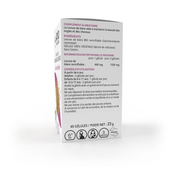 Arkogelule Bio Levure Biere Bte 45