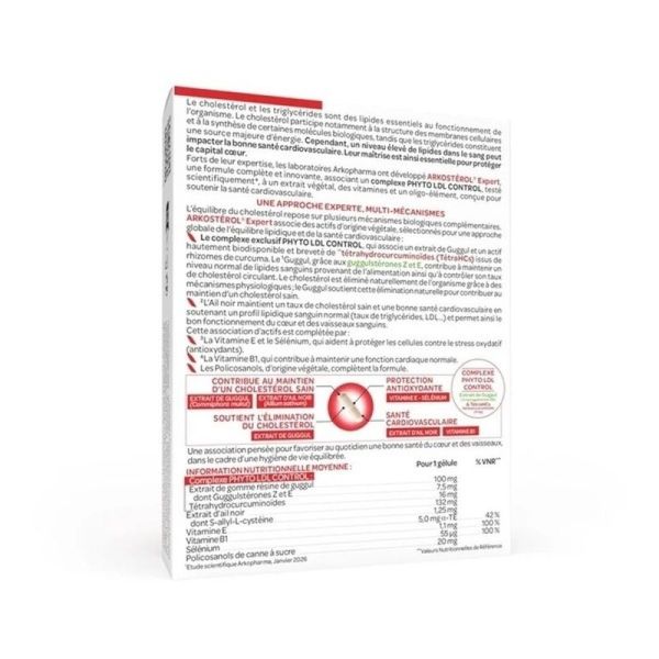Arkostérol Expert - 30 gélules
