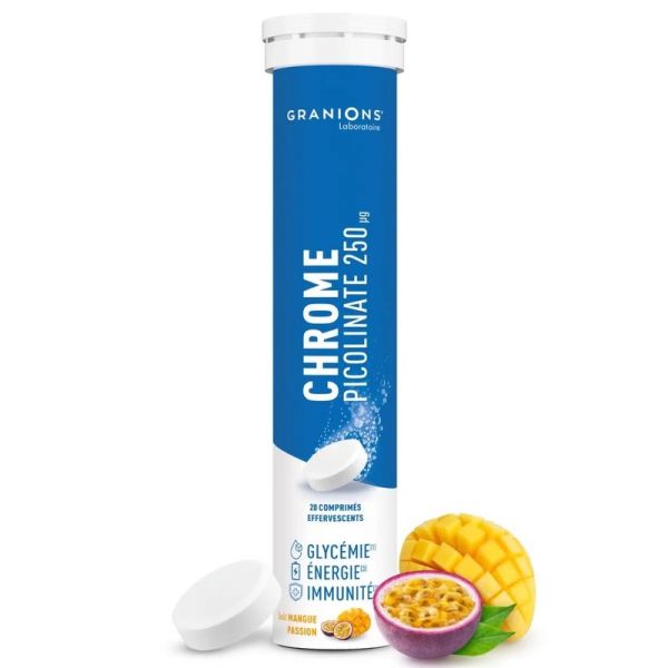 Chrome Picolinate Effervescent - 20 comprimés