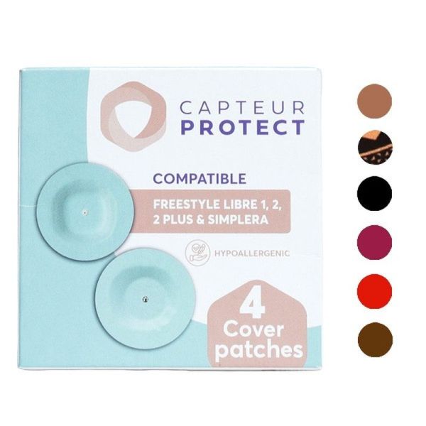Capteur Protect Patchs Freestyle Libre 2 / Simplera - 4 patchs