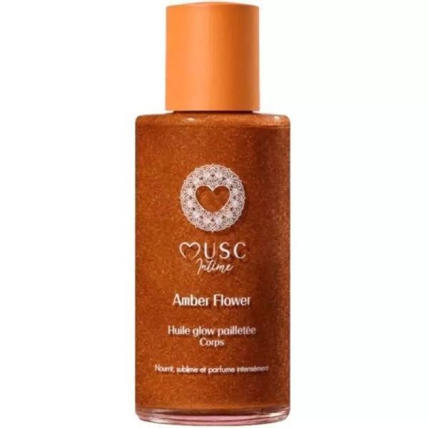 Huile Glow Pailletée - Amber Flower - 100 ml
