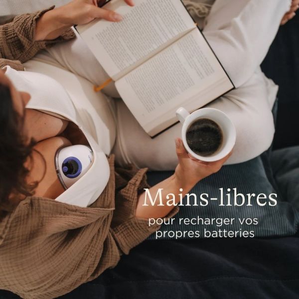 Lansinoh Tire-Lait Mains Libres Double