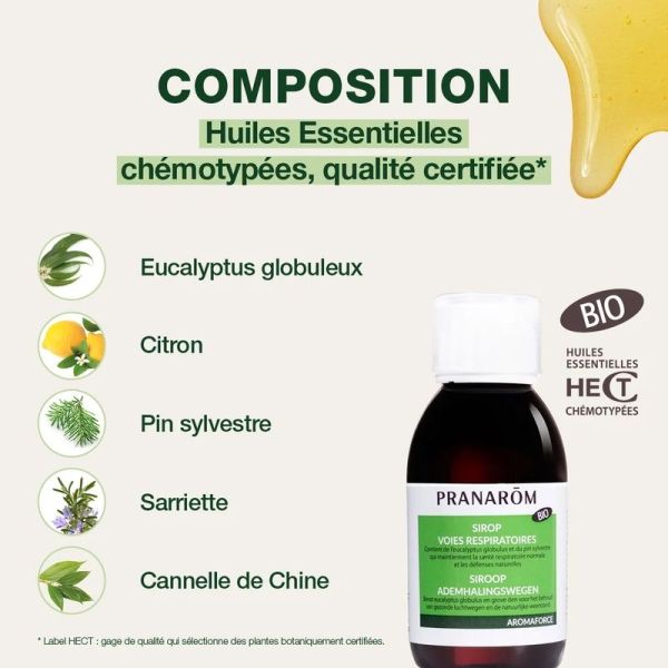 Sirop - Voies respiratoires - Bio - 150 ml