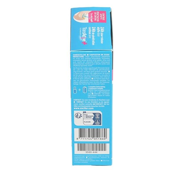Solution filmogène Excilor Forte - 30 ml + coupe-ongles offert