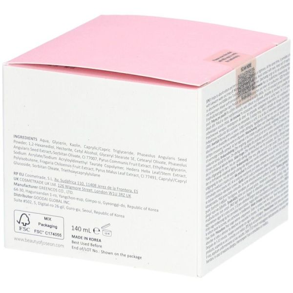 Masque Clarifiant pour les Pores aux Haricots Rouges - 140 ml
