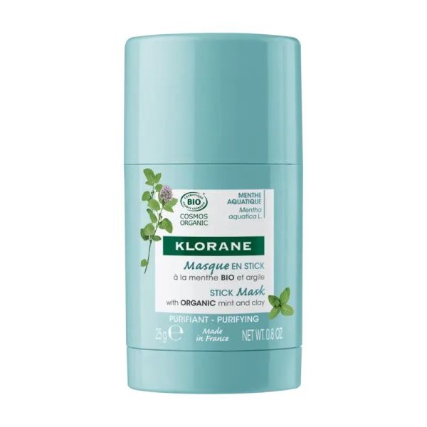 Masque en stick a la Menthe aquatique BIO - 25 g