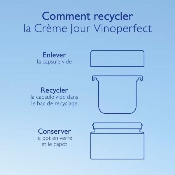 Vinoperfect Crème Anti-Taches à la Viniférine & Niacinamide - Recharge - 50 ml