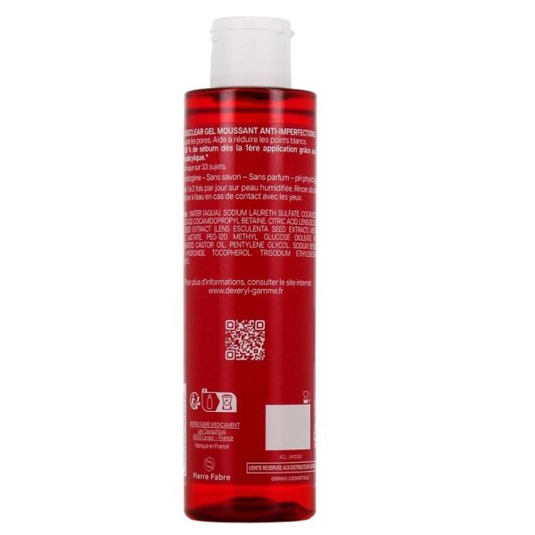 Gel Moussant Anti-Imperfections Dexeclear - 400 ml