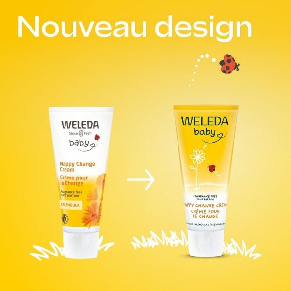 Crème pour le Change Calendula sans parfum - 75 ml
