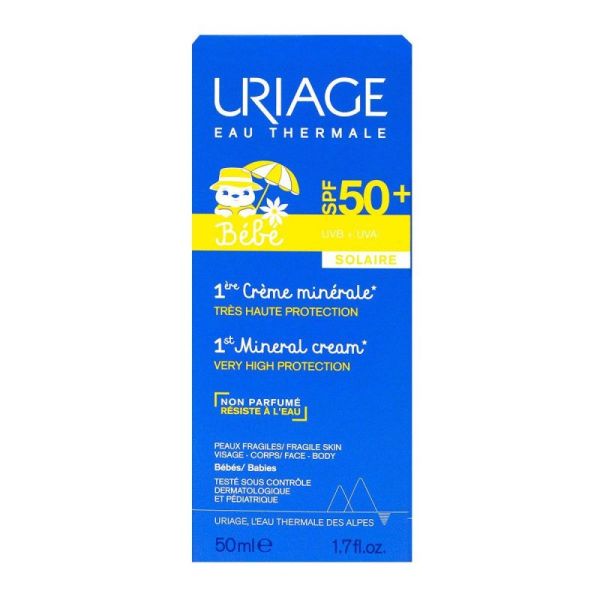 Uriage Bb 1Er Cr Minerale Ip50 50Ml